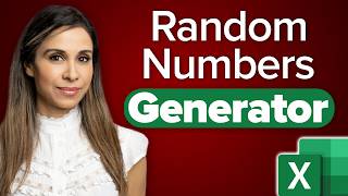 How to Create Random Numbers in Excel including no repeats [upl. by Nylodnewg]