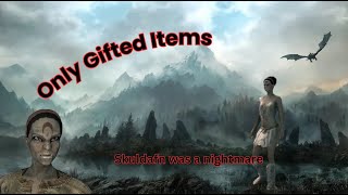 Can You Beat Skyrim With Only Gift Items skyrim gaming challenge [upl. by Ayanahs984]