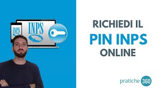 TUTORIAL come richiedere il PIN dellINPS online [upl. by Lledniuq]