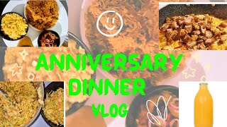 ANNIVERSARY DINNER VLOG with 2 person voiceover 😂 food suyarice [upl. by Alton846]