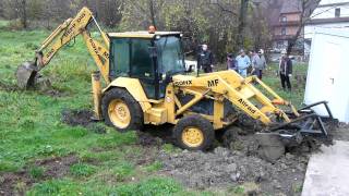 Massey Ferguson 50HX stuck [upl. by Siuqaj853]