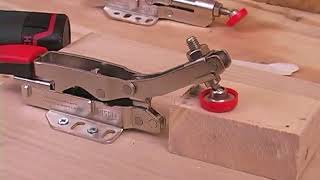 BESSEY Self Adjusting Toggle Clamp  reveiw [upl. by Lysander]