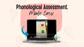 Phonological Assessment Made Easy  Emily Gibbons  The Literacy Nest [upl. by Annenn207]