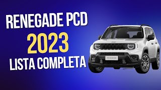 JEEP RENEGADE PCD 2023 LISTA COMPLETA PREÇO ITENS PRAZO DE ENTREGA E MAIS [upl. by Paterson]