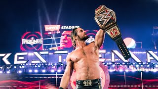 Seth Rollins cashes in Money in the Bank WrestleMania 31 [upl. by Amimej139]