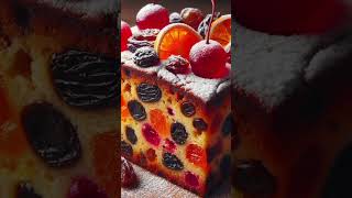 Rich fruit cake youtubeshorts shorts cakes cake shortsfeed [upl. by Eaj]