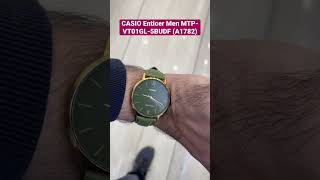 CASIO Enticer Men Analog Watch  MTPVT01GL5BUDF A1782 [upl. by Hareemas]