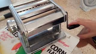 Disassembling a Pasta Machine and Repairing Stuck Handle [upl. by Aevin]