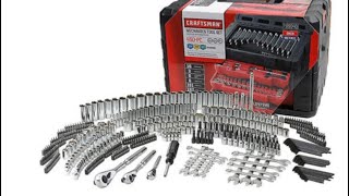 Cheap Tool Kit for New Techs or DIYers Craftsman 450 piece mechanics tool set [upl. by Carlos]