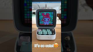 LINK IN BIO Divoom Ditoo White Pixel Art Speaker [upl. by Esalb966]