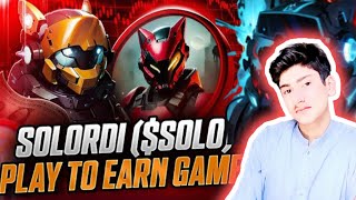 SOLORDI THE NEXT BIG Web3 CRYPTO GAME token🙌 [upl. by Noillid]