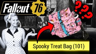 Opening 101 Spooky Treat BagsWill I Get The Princess Backpack Fallout 76 [upl. by Yasmeen]