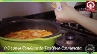 Receta paella vegetariana [upl. by Hebe]