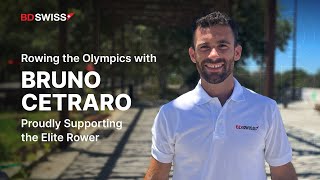 BDSwiss Proudly Supports Elite Rower Bruno Cetraro for Paris 2024 Olympics [upl. by Nnylimaj301]