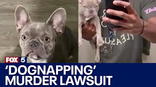 Lawsuit filed in dognapping shooting death  FOX 5 News [upl. by Avehs]