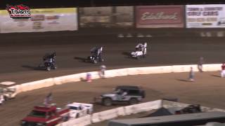 Perris Auto Speedway 7414  California Lightning Sprints [upl. by Ahsinak]