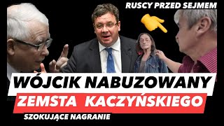 KACZYŃSKI W TRANSIE – WÓJCIK SPUCHNIĘTY GROZI❗️RUSKA PIKIETA PRZED SEJMEM POD OCHRONĄ POLICJI [upl. by Icam291]