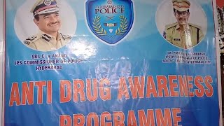 DCP South East Zone Anti Drug Awareness Program Bandlaguda Div ChandrayanGutta South East Zone [upl. by Mauer]