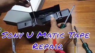 How To Fix U Matic Tape 1970s Sony Video Cassette 2024  U Matic Tape Error Resolved  The Sachin [upl. by Arondell433]