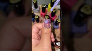 Reto 200 capas de esmalte😱 nails naildesign nailhacks naildesignathome shorts nailtrends [upl. by Oicul]