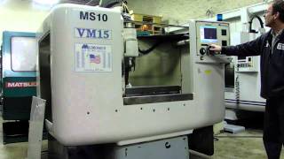 Milltronics VM15 CNC Vertical Machining Center Mill [upl. by Attevaj154]