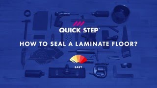 How to finish your waterproof laminate floor  Tutorial by QuickStep [upl. by Lathrop]