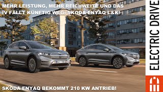 Mehr Leistung und Reichweite für den Skoda Enyaq LampK  Electric Drive News [upl. by Mona]