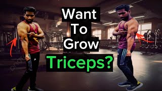 Grow Your Triceps FAST with These 4 Killer Exercises [upl. by Hgielar]