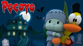 🎃POCOYO em PORTUGUÊS do BRASIL  Maratona de Halloween 30min  DESENHOS ANIMADOS para crianças [upl. by Aerahs]