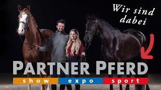 Partner Pferd Leipzig 2024  Wir sind dabei 🤩 Reiten Meet and Greet Sport und Pferdemesse 🐴 [upl. by Yenaffit]