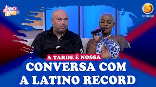 Acompanha a conversa com os membros da Latino  A tarde é nossa TV ZIMBO [upl. by Taryn]