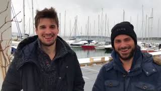 2CELLOS pozivnica za koncert 1632018 Spaladium Split [upl. by Toney750]