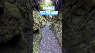 Hiking at Hawaii Volcanoes National Park travel [upl. by Noivert]