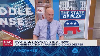 Cramer Theres a tugofwar with the GOP in the Trump administration that will be tricky for stocks [upl. by Enoyrt]