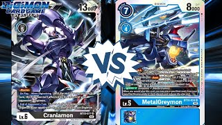 Digimon TCG BT13  Craniamon Vs Blue Flare [upl. by Dranyl]