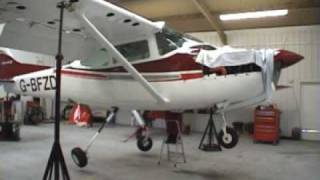 Cessna 182RG Skylane undercarriage retraction sequence [upl. by Etep499]