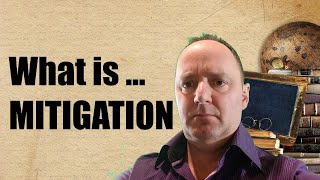 What is Mitigation legal terminology explained [upl. by Ewan502]