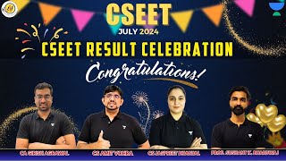 CSEET Result Celebration🥳 unacademy congratulations companysecretary amitvohralawclasses [upl. by Burne289]