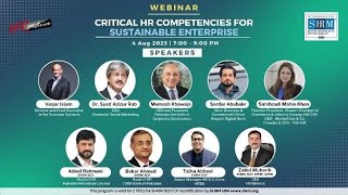 CRITICAL HR COMPETENCIES FOR SUSTAINABLE ENTERPRISE [upl. by Egreog]