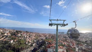 2000 Doppelmayr Cable Car  Funchal  Monte Cable Car Madeira Portugal [upl. by Asyle803]