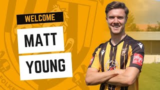 Welcome Matt Young [upl. by Napier]