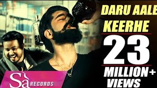 New Punjabi Song new 2022  Parmish Verma  DARU AALE KEERHE  TEJ SAHI  Super Record new punjabi [upl. by Kiernan]