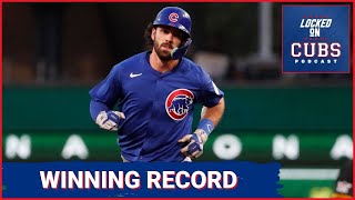 Chicago Cubs over 500 for first time since May 28 [upl. by Dell]