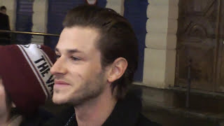 Gaspard ULLIEL et Gaëlle PIETRI à Paris avant première The Grand Budapest Hotel le 20 février 2014 [upl. by Elwood]