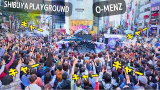 𝟜𝕂 Super Exciting OMENZs Performance  SHIBUYA PLAYGROUND in 𝕊𝕙𝕚𝕓𝕦𝕪𝕒 𝕋𝕠𝕜𝕪𝕠 𝕁𝕒𝕡𝕒𝕟 [upl. by Bohs]