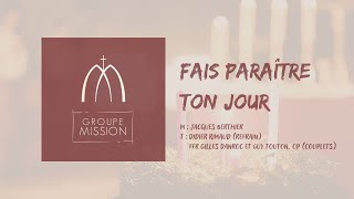 Fais paraître ton jour AVENT  Groupe Mission [upl. by Botti]