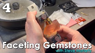 Faceting Gemstones 4  Cold Dopping Gemstones with Epoxy [upl. by Belldas963]