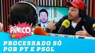 quotHoje eu sou processado politicamente só por PT e PSOLquot diz Danilo Gentili [upl. by Gunner]