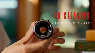 Voigtlander 28mm F15 Nokton vs Leica 28mm F14 Summilux  Head to head [upl. by Muna]