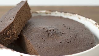 Recette Gâteau au chocolat sans oeuf au microondes [upl. by Nylrebma]